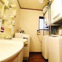 세면 및 세탁 공간입니다.