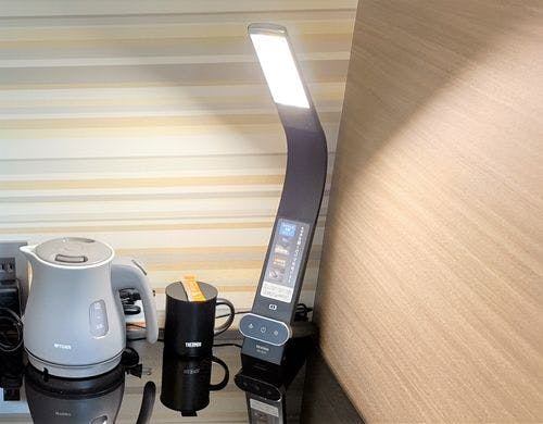 こちらは有線LANも利用可セミダブルです。