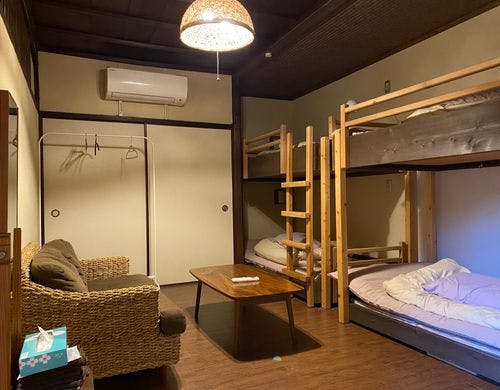 2段ベッド4人部屋バスルーム共同「RoomBC」