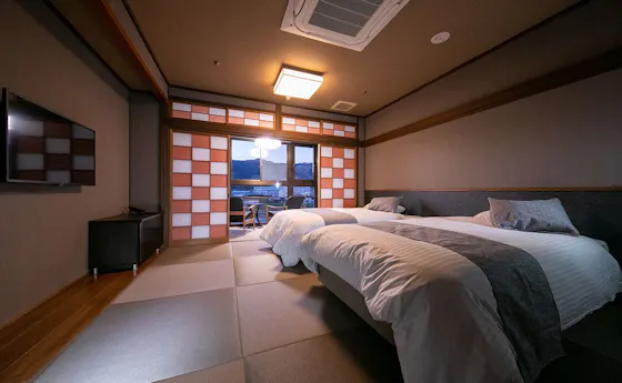 Kamar gaya Jepang 10 tatami, tipe tempat tidur, bebas rokok