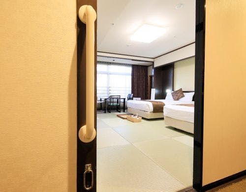 【わんちゃんOK 和室ベッドルーム】