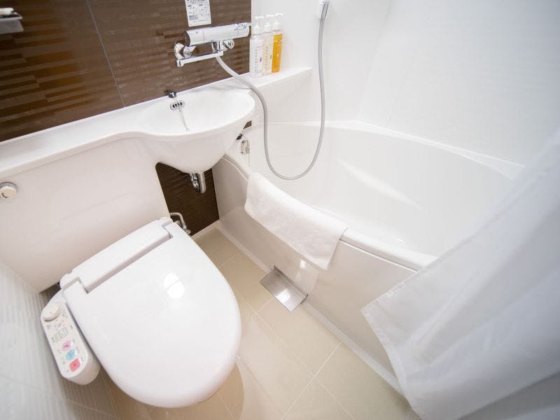 ห้องพักทุกห้องมีห้องน้ำในตัว