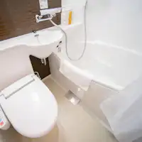 ห้องพักทุกห้องมีห้องน้ำในตัว