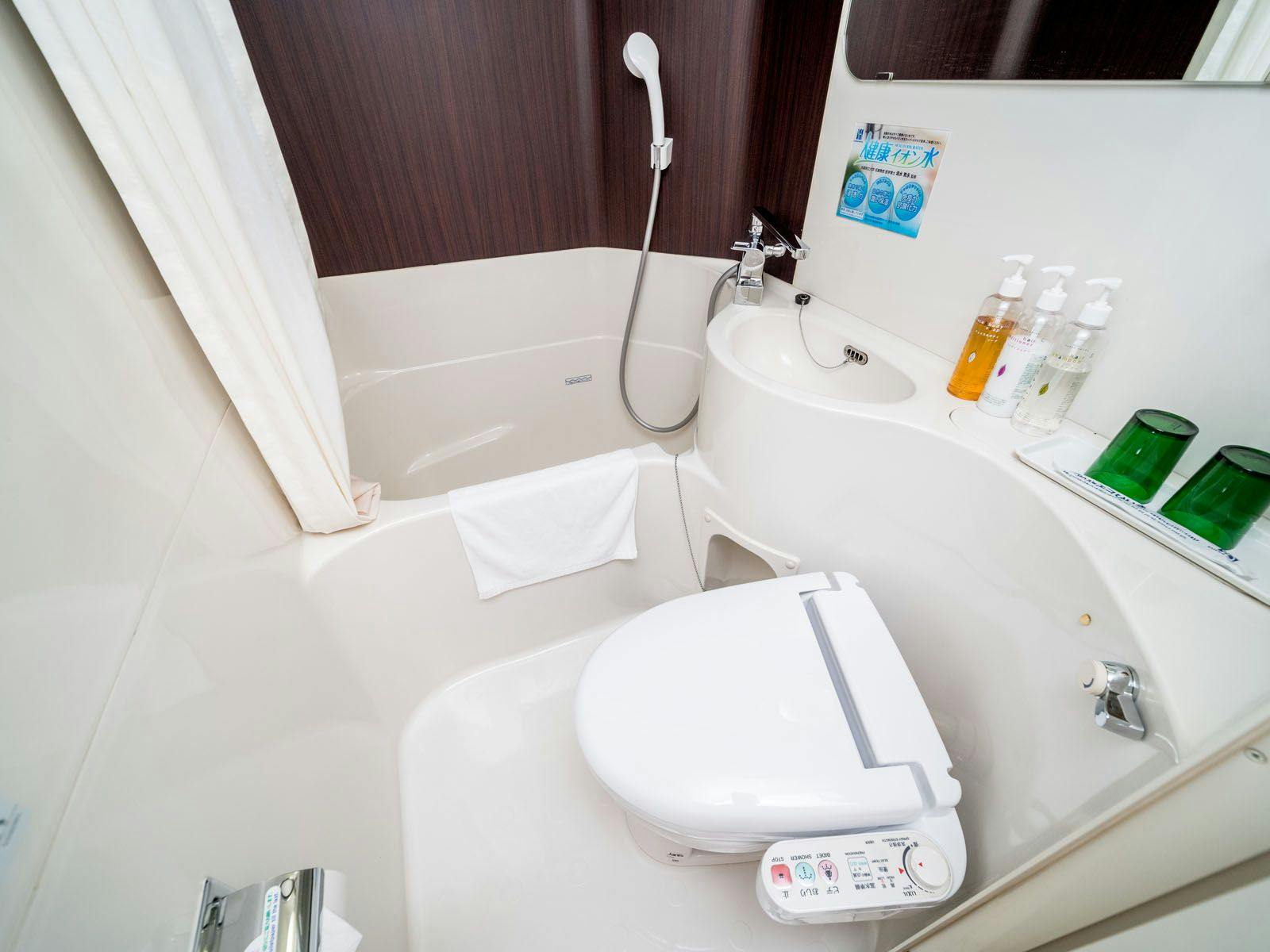 所有客房均配備獨立浴室。