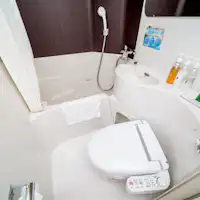 所有客房均配備獨立浴室。