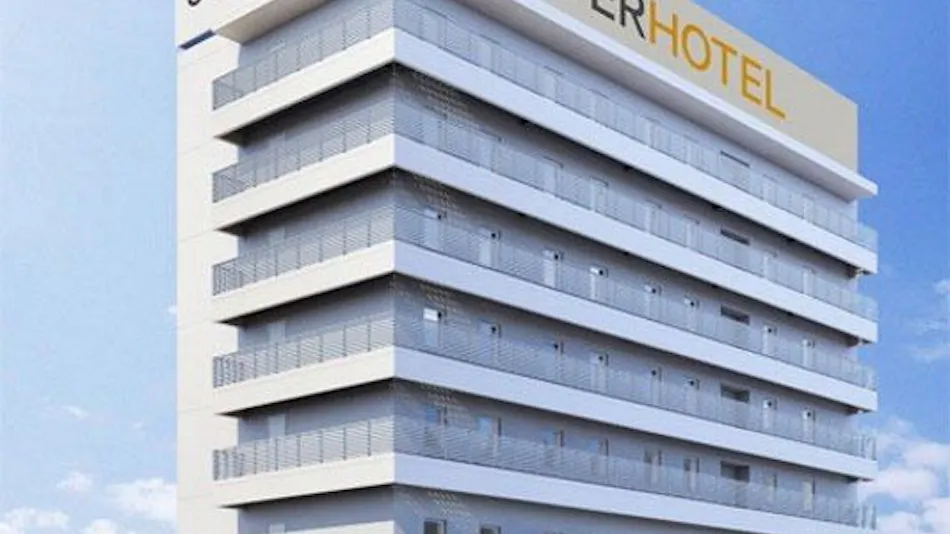 Super Hotel Yamagata Sakuranbo Higashine Station Front