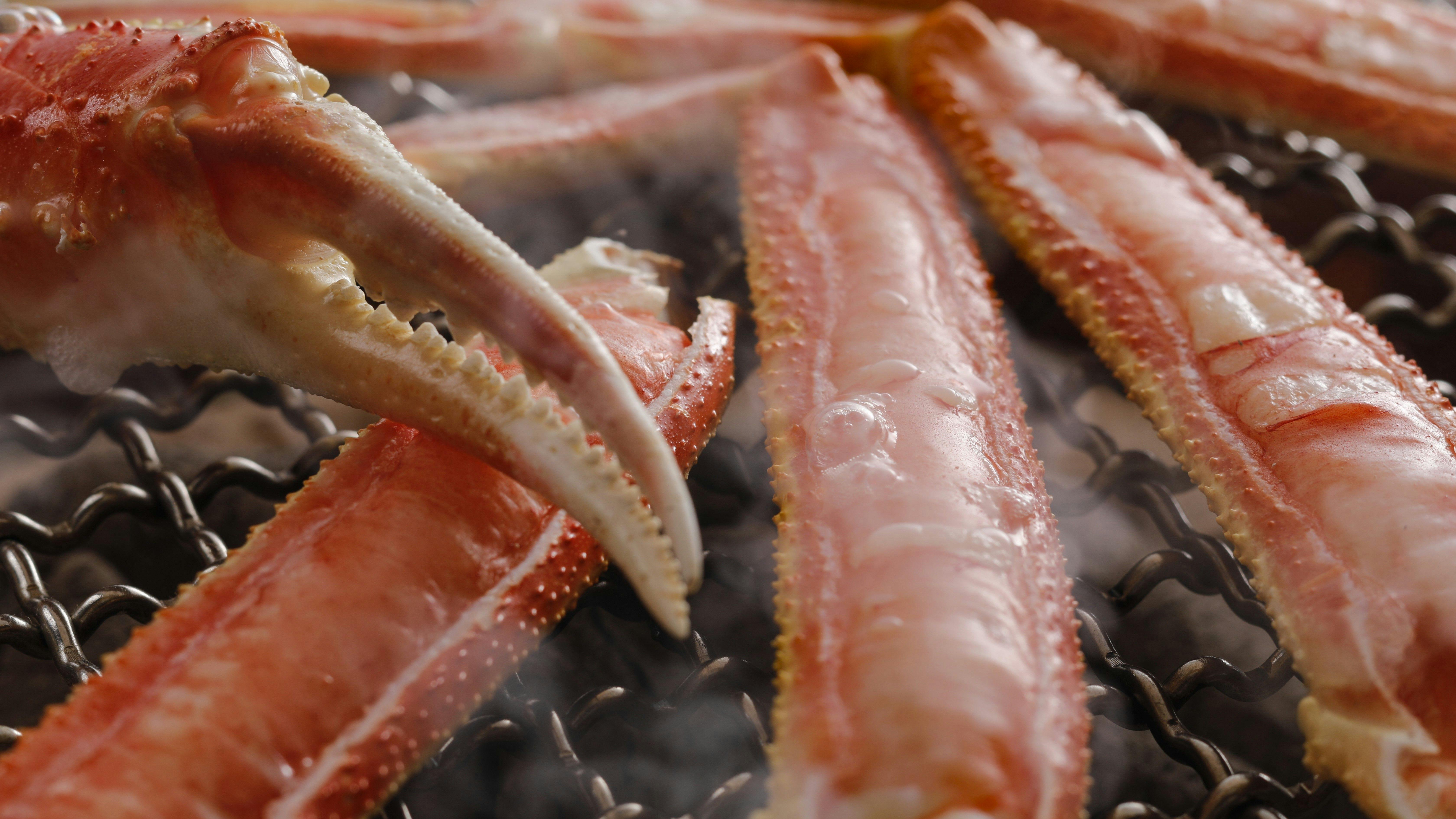 ปูมัตสึบะย่างถ่าน