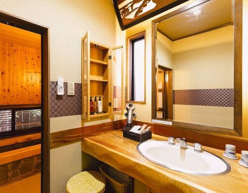 客室内風呂一例