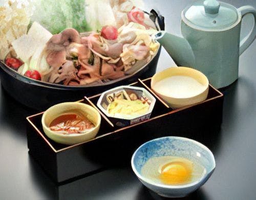 リニューアルすき焼き会席／味変アイテム