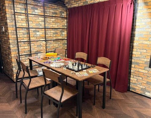 ボードゲームも木各種ご用意ございます。