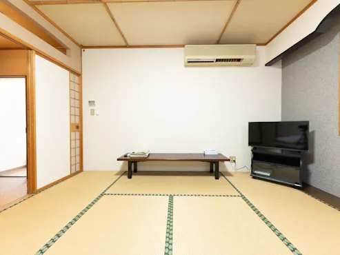 【ห้ามสูบบุหรี่】ห้องสไตล์ญี่ปุ่นสำหรับ 1-3 ท่าน (ห้องน้ำและห้องสุขาใช้ร่วมกัน)