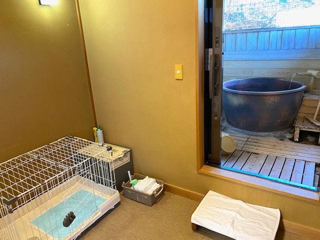 ห้อง 202 ซากุระ - อ่างอาบน้ำกลางแจ้ง