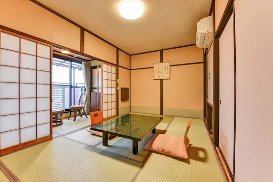 ห้องพักพร้อมอ่างอาบน้ำไม้ฮิโนกิ ขนาด 7.5~8 เสื่อทาทามิ