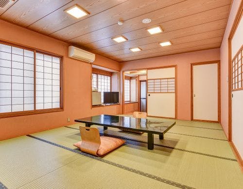 10畳　桧風呂客室