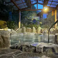 Tab mandi terbuka peribadi: Hana no Yu_Mata air panas yang pekat dan licin