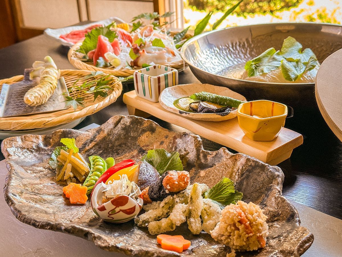 【Contoh makan malam】Hidangan yang membuat anda ingin berkunjung pada setiap musim