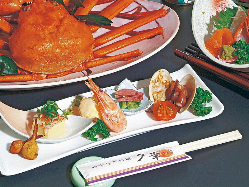 *ตัวอย่างอาหารเย็น / หรูหรา! ปูหนึ่งตัวต่อคน!