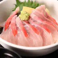 ข้าวหน้าปลาคินเมะ ชิโมดะ