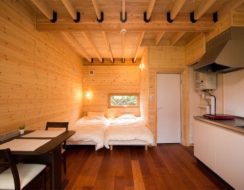 ・＜客室一例（ツイン）＞