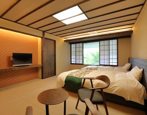 ■【温泉内風呂付】和モダンツイン※一例