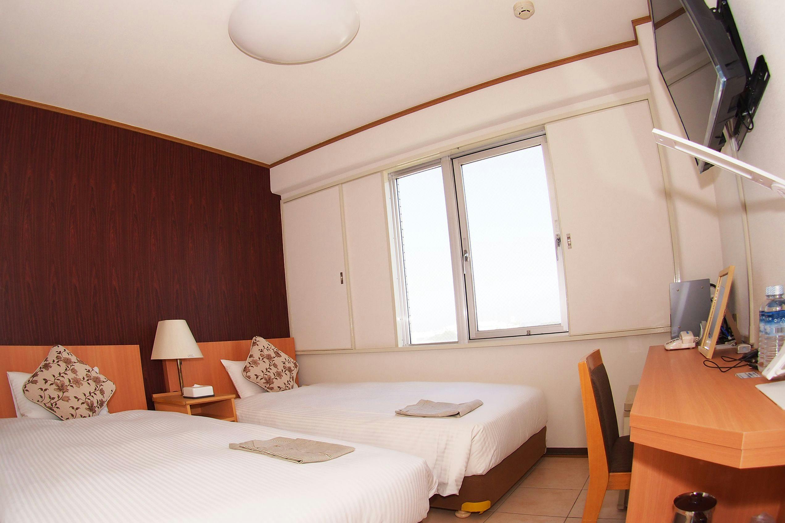 ห้องพักแบบเตียงคู่ราคาประหยัด