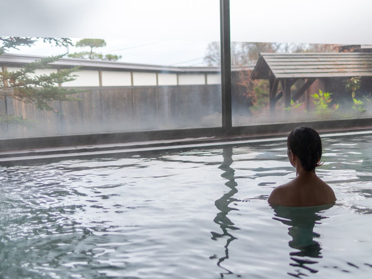 반다이 광원 100% 온천수! 피부 미용 효과 뛰어남♪