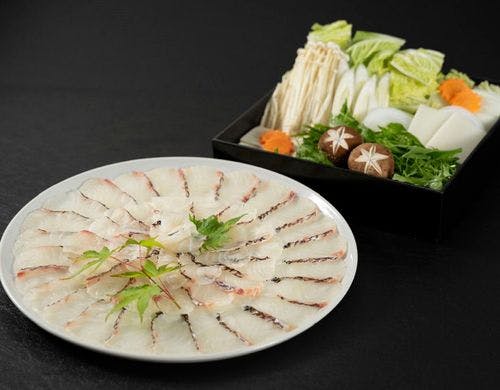 鯛しゃぶ！旨味あふれる鯛をしゃぶしゃぶで