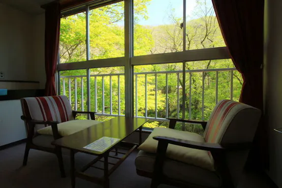 ห้องสไตล์ญี่ปุ่นพร้อมห้องน้ำ