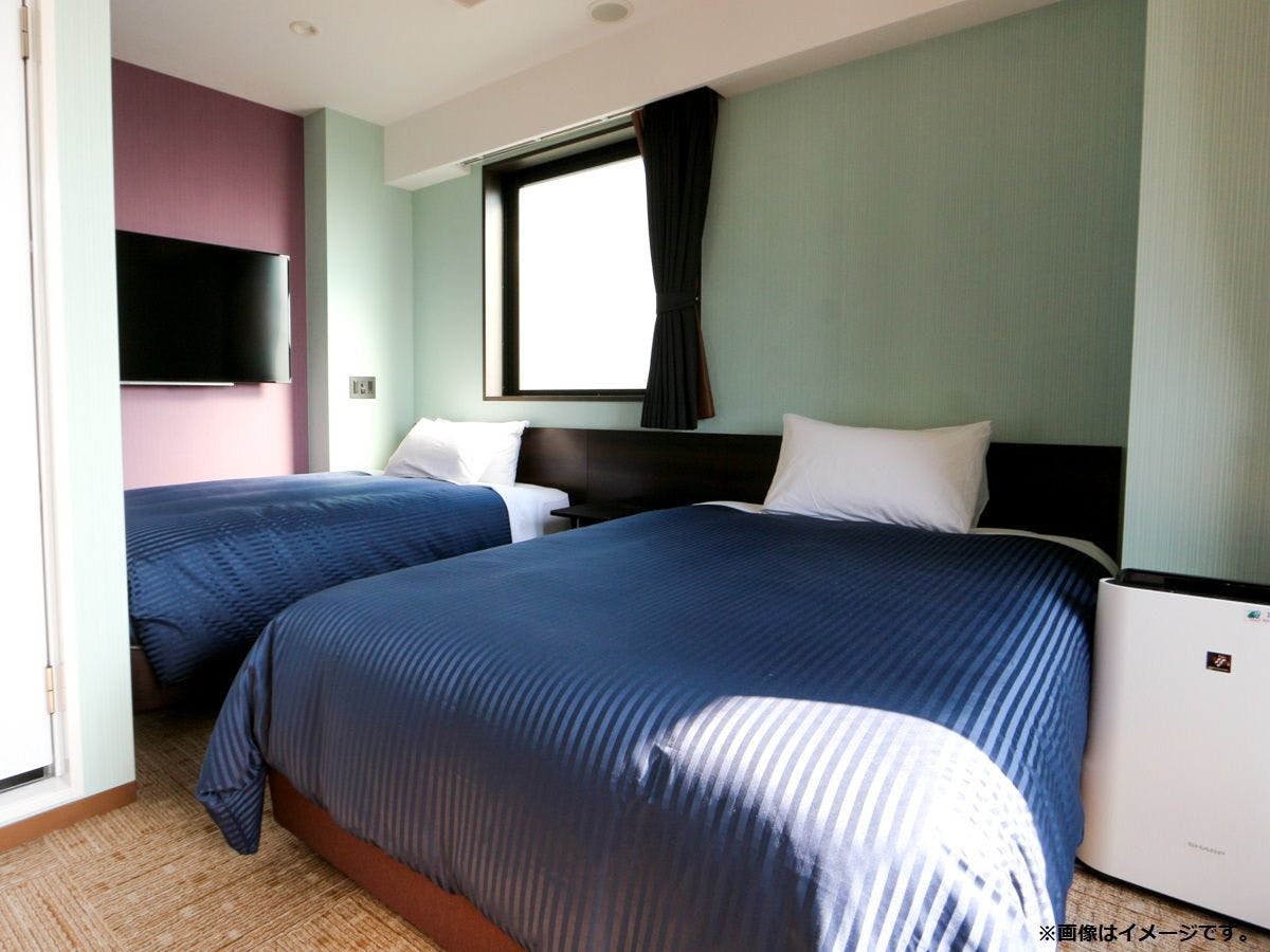 ◆ห้องพักแบบเตียงคู่◆（ภาพตัวอย่าง）