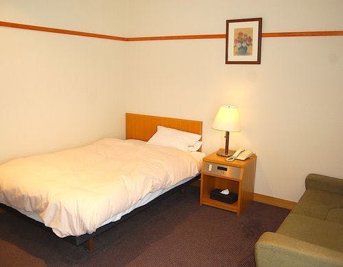 【禁煙】西館シングル洋室（眺望無し）