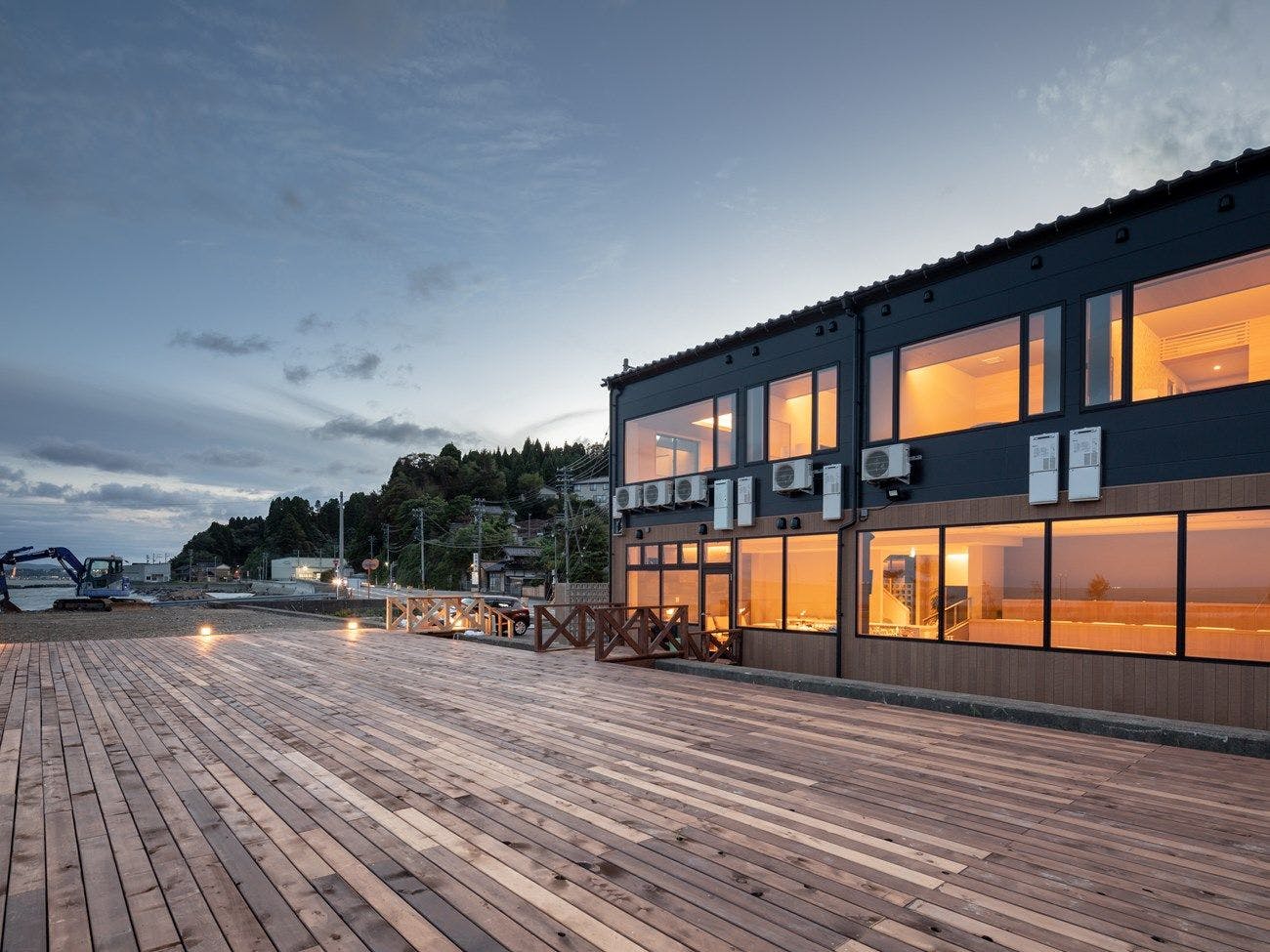 ภายนอกสิ่งอำนวยความสะดวก - ฝั่งทะเล