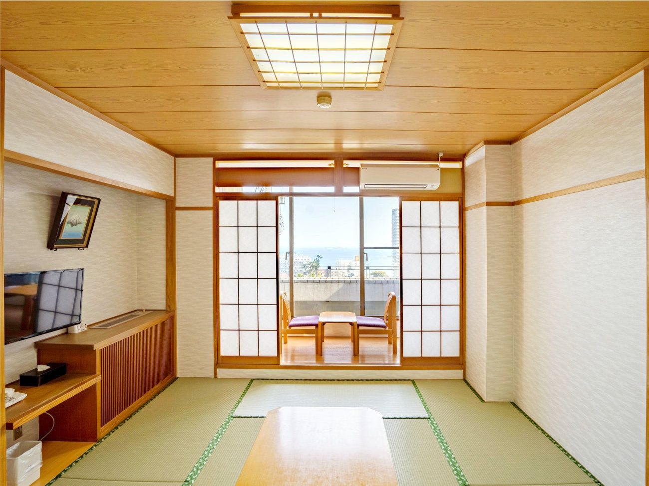 금연, 3층, 다다미 10장 일본식 방.