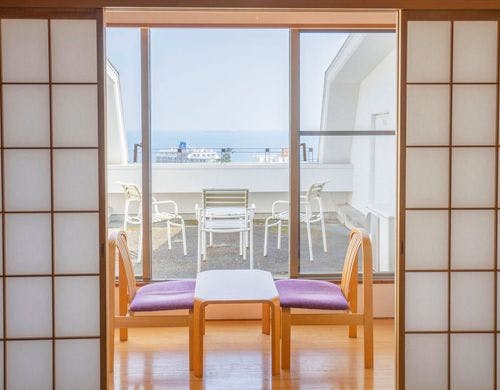 禁煙（階段利用有）最上階4階 テラス付和室