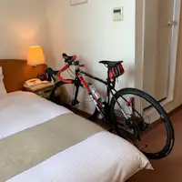 自転車はそのまま客室へ持ち込みOK