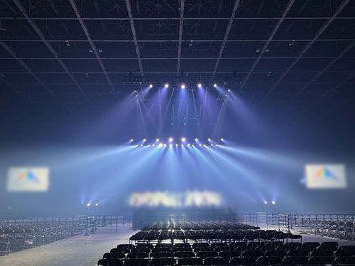 ภาพบรรยากาศสถานที่จัดแสดงสด