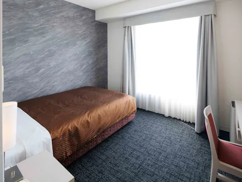 Kamar luas dengan ukuran 22 meter persegi.