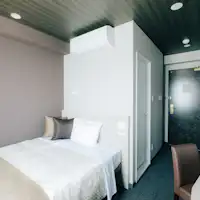 เป็นห้องพักแบบเซมิดับเบิลประเภทห้ามสูบบุหรี่