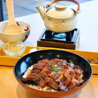 【Contoh hidangan musim gugur】Hitsumabushi dengan anago panggang.