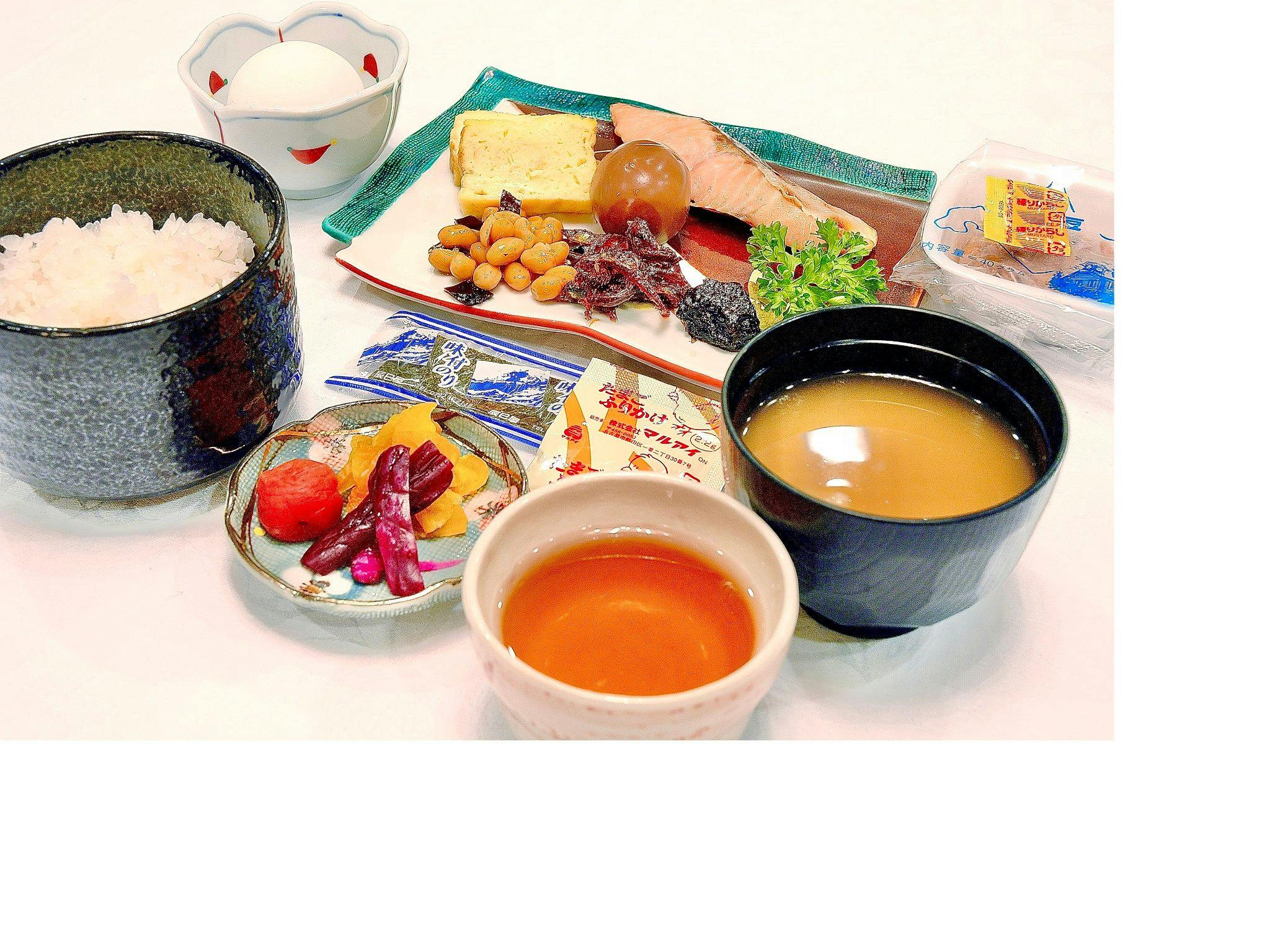 ตัวอย่างการจัดอาหารเช้า