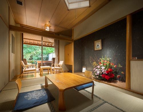 客室露天風呂