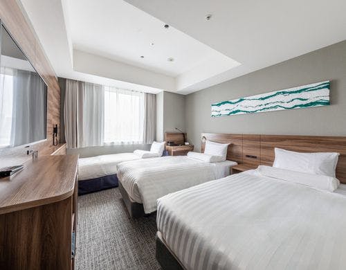 Deluxe Corner Twin Triple setting