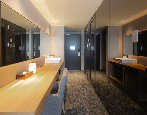 ツインルーム：客室