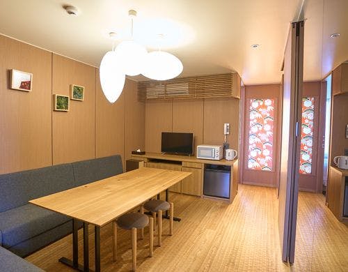 ファミリースイートルーム：リビング