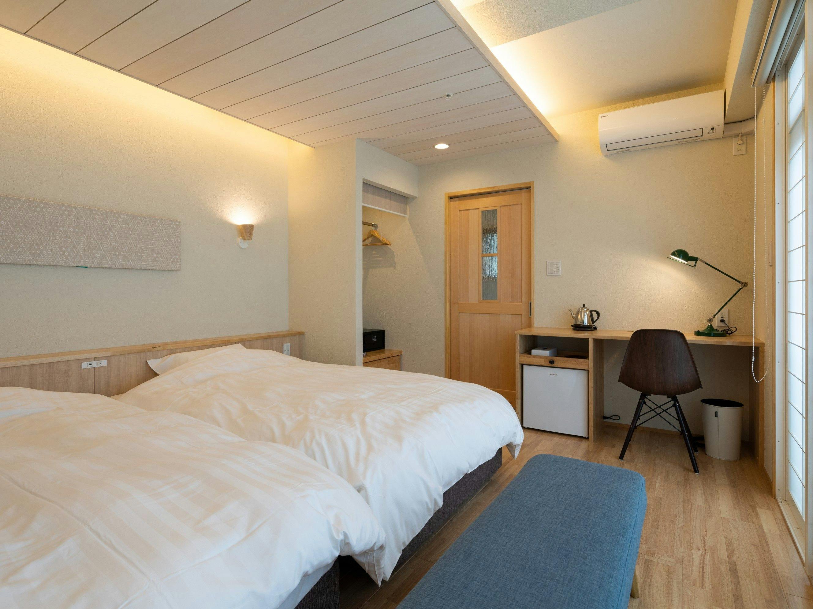 Kamar Twin di Akomodasi Shorin-tei