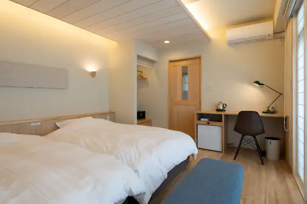Kamar Twin di Akomodasi Shorin-tei