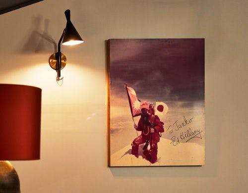 田部井淳子氏ゆかりの品々