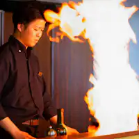 【อาหารเย็น】การแสดงฟลัมเบ้ ※ภาพประกอบ