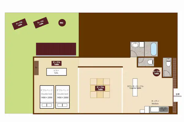 PALM: แผนผังห้อง