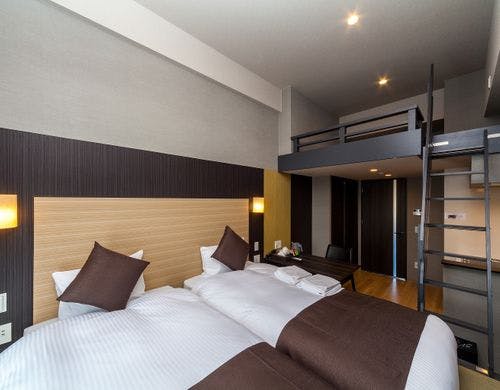 ＜ツインルーム・ロフト付き＞