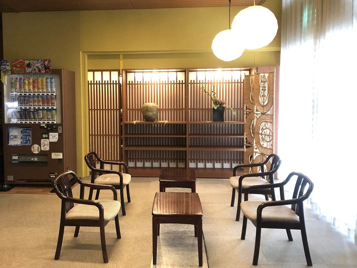 Lobi penginapan gaya Jepun Matsumoto